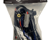 Light Bar Wire Harness - Dual DT-4 Connector - 400W Vivid Lumen