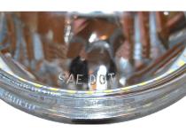 7 Inch Purple COB LED Halo Angel Eye 6k Headlamp Headlight Halogen Light Bulb Pair Octane Lighting