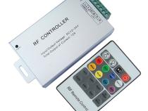 RF Wireless Led Controller RGB Strip Light Halo Headlight Controller 50 Foot Range w/ Remote Octane Lighting