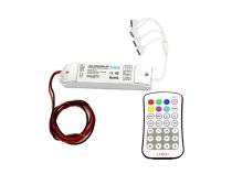 M7 RF Wireless LED Controller RGB Strip Light Halo Headlight Remote 50 Foot Range w/ Splitter Octane Lighting