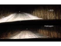 H1 SMD COB LED Canbus Headlight/Fog Light Bulb 6000K 4000 Lumens 40W Pair Octane Lighting