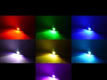 Multi-Color Changing LED RGB SMD Rock Light Bluetooth Set of 4 For Jeep Truck Octane Lighting