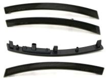 Smoked Front and Rear LED Side Marker Light Lens Set For 14-19 C7 Corvette Octane Lighting