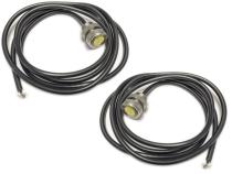 (2-Pack) - LED Bolt light - 3 watt, Cool White, Stainless Steel, 11mm, Silver Artec Industries