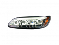 Brilliant Series Peterbilt Led 386 387 330 335 382 384 Passenger 2005-2021 Chrome Vivid Lumen