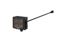 Universal 2.75-inch Light Assembly, Amber Flood Beam Pattern