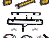 S8 10-inch/S2 Pro Grille Light Kit 2024-On Toyota Tacoma TRD Pro Baja Amber Baja Designs